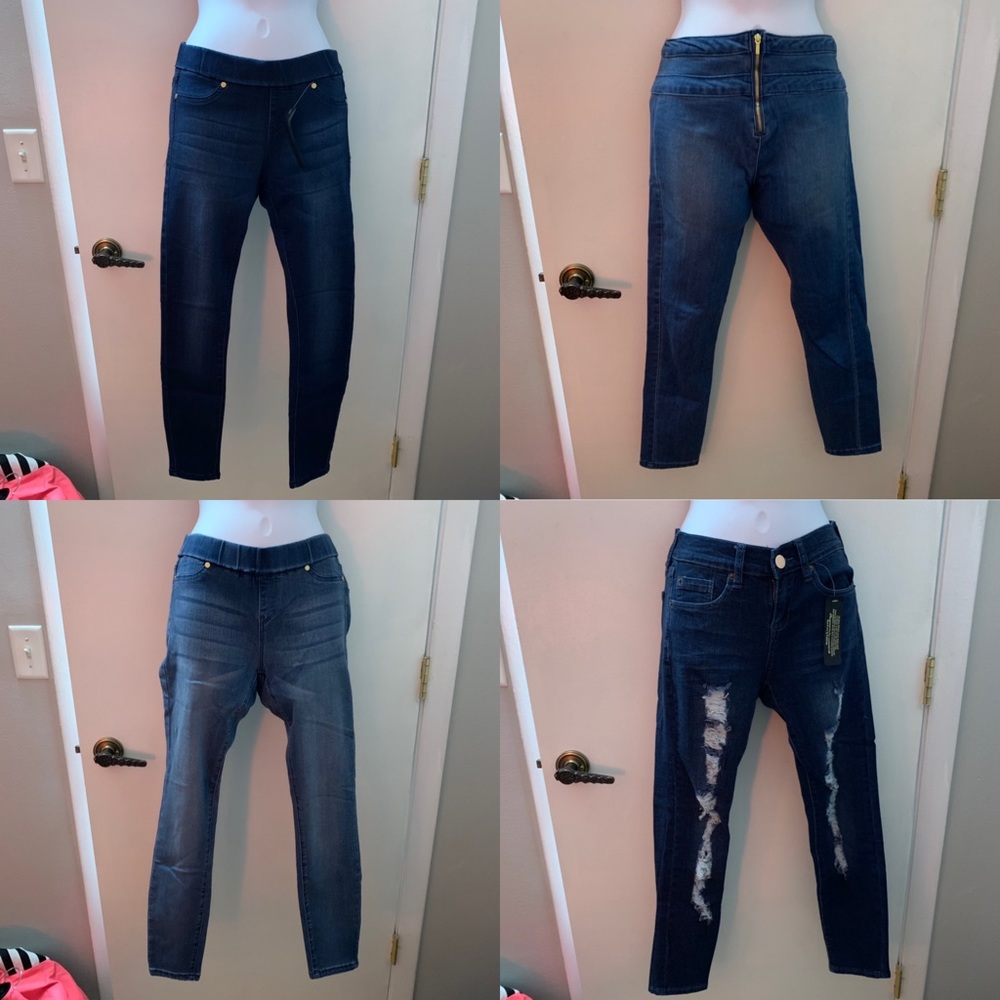 🟥SOLD OUT! NEW Bebe Jeans 4 Pairs👖👖👖👖